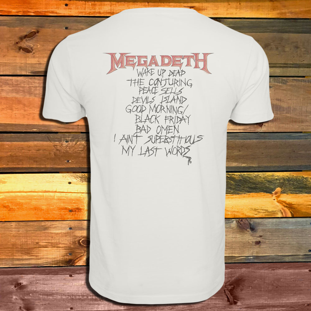 Тениска Megadeth Peace Sells But Who's Buying oversize гръб