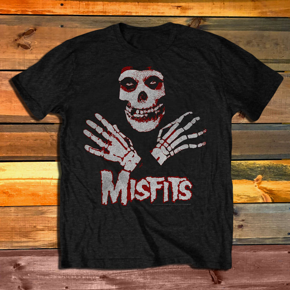 Детска Тениска Misfits - Skull & Hands