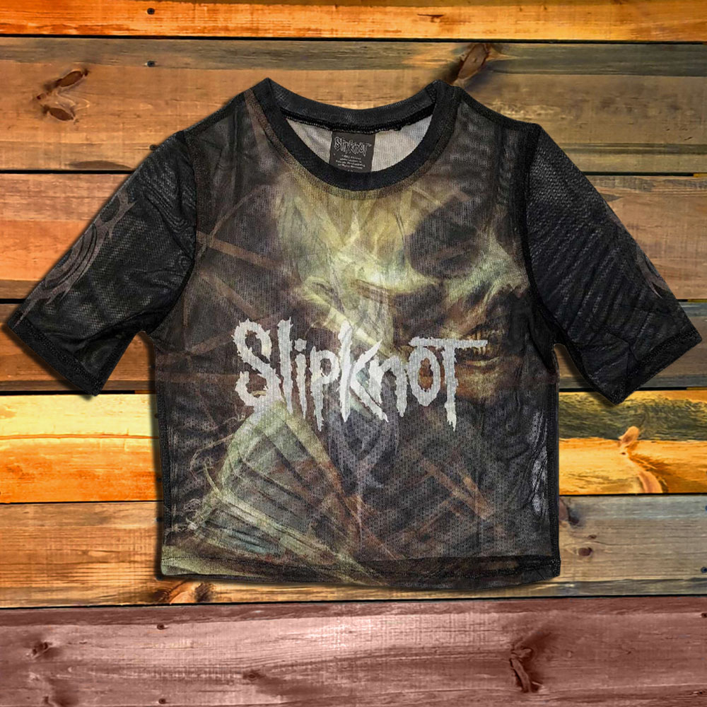 Дамска Къса Тениска/Мрежа/ Slipknot The End So Far