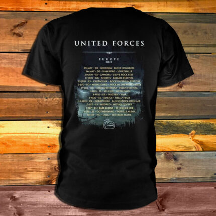 Тениска Helloween United Forces гръб