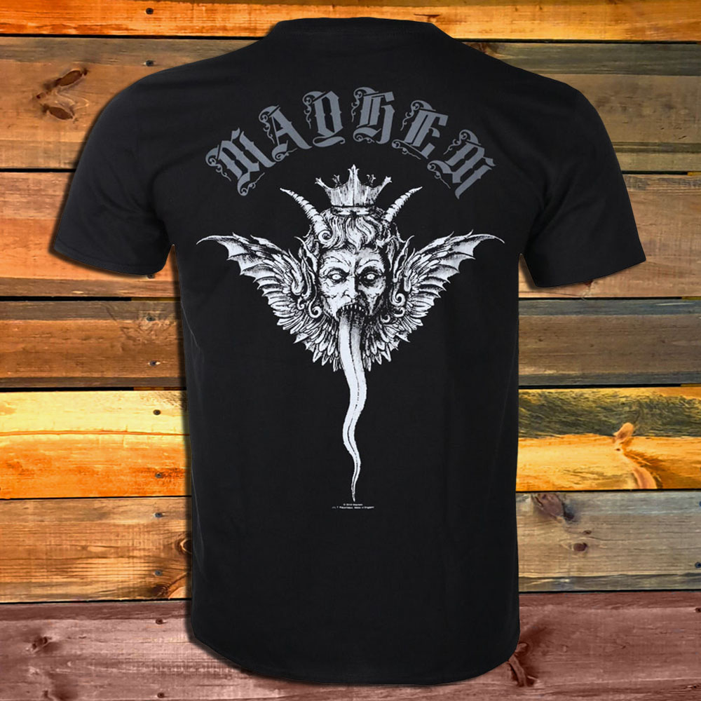 Тениска Mayhem Winged Daemon гръб