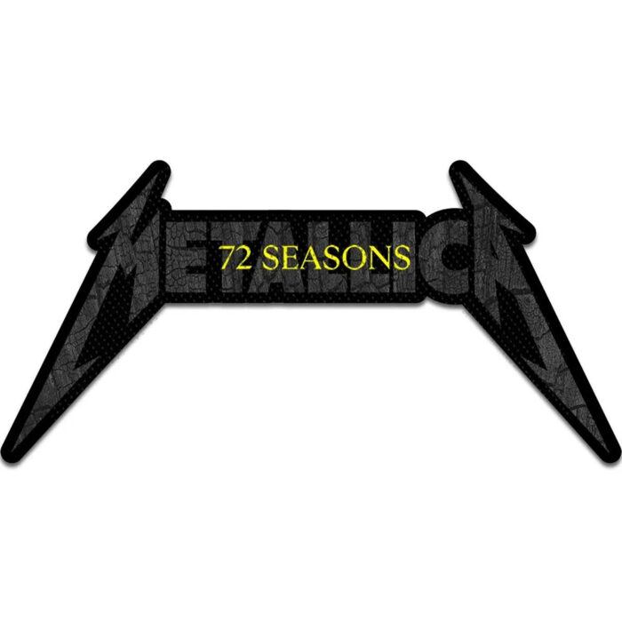 Нашивка Metallica - 72 Seasons Charred Logo Cut Out