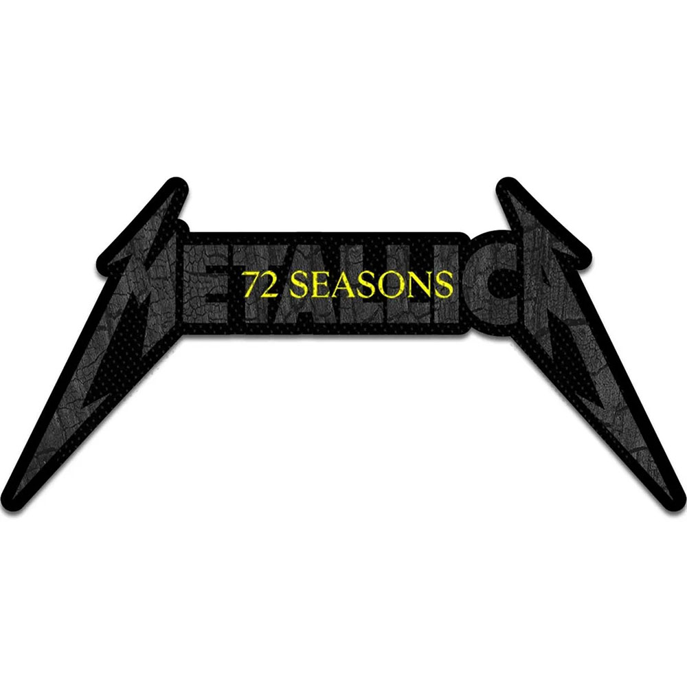 Нашивка Metallica - 72 Seasons Charred Logo Cut Out