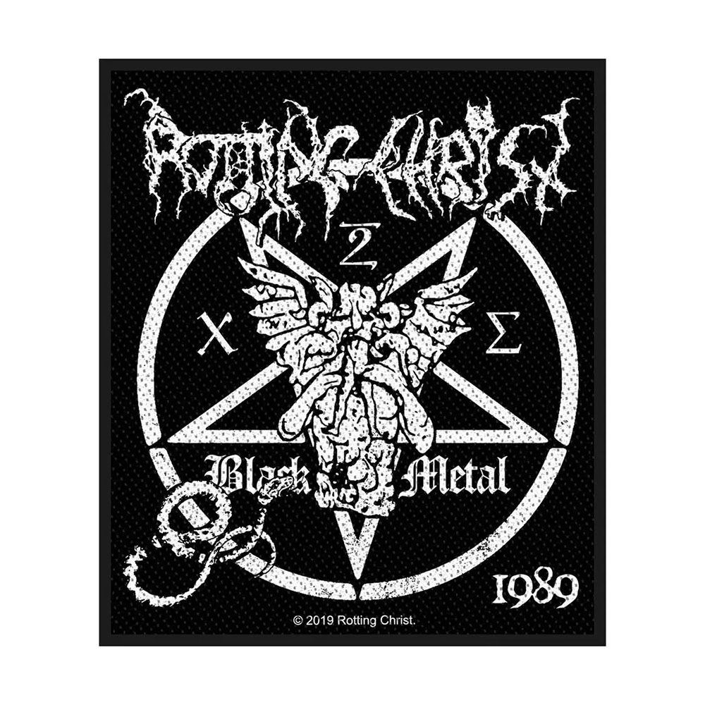 Нашивка Rotting Christ - Black Metal