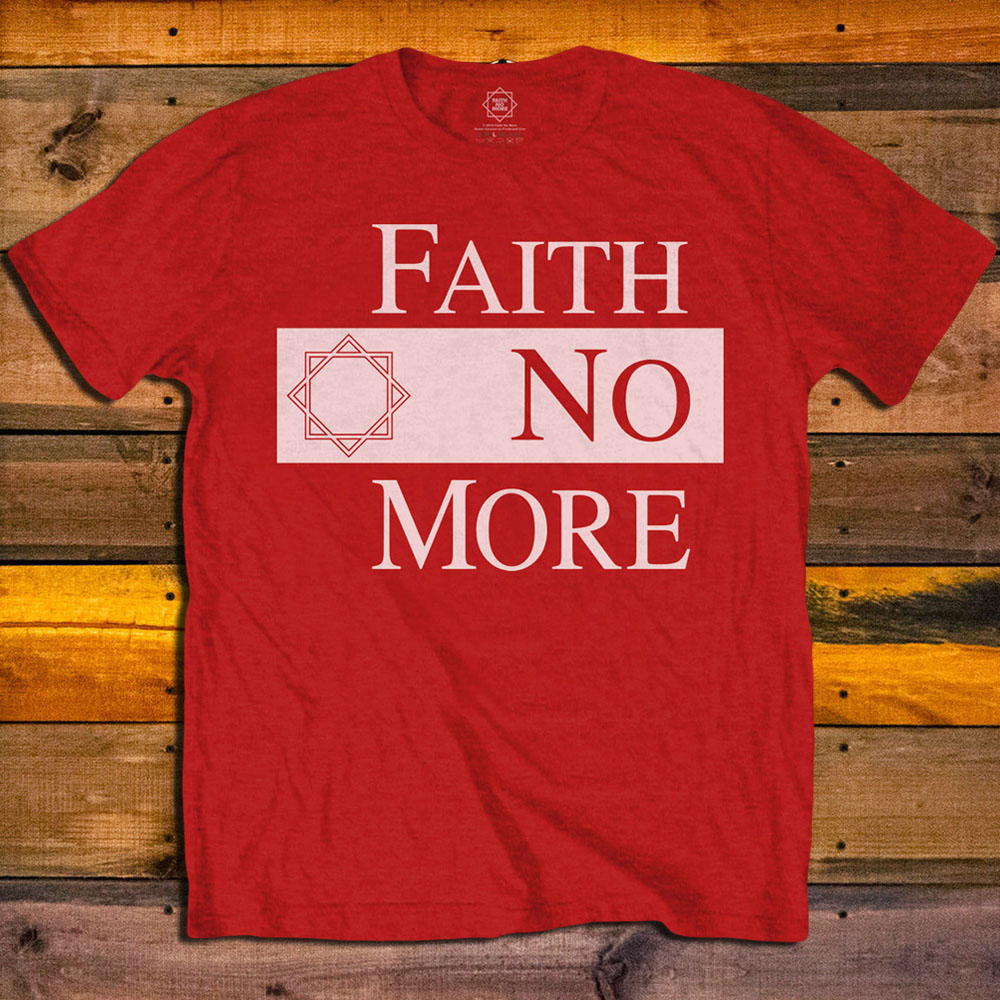 Тениска Faith No More Logo Star Red