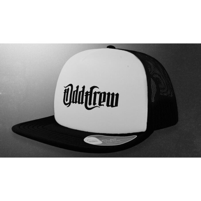 Шапка с козирка Odd Crew Logo white flat