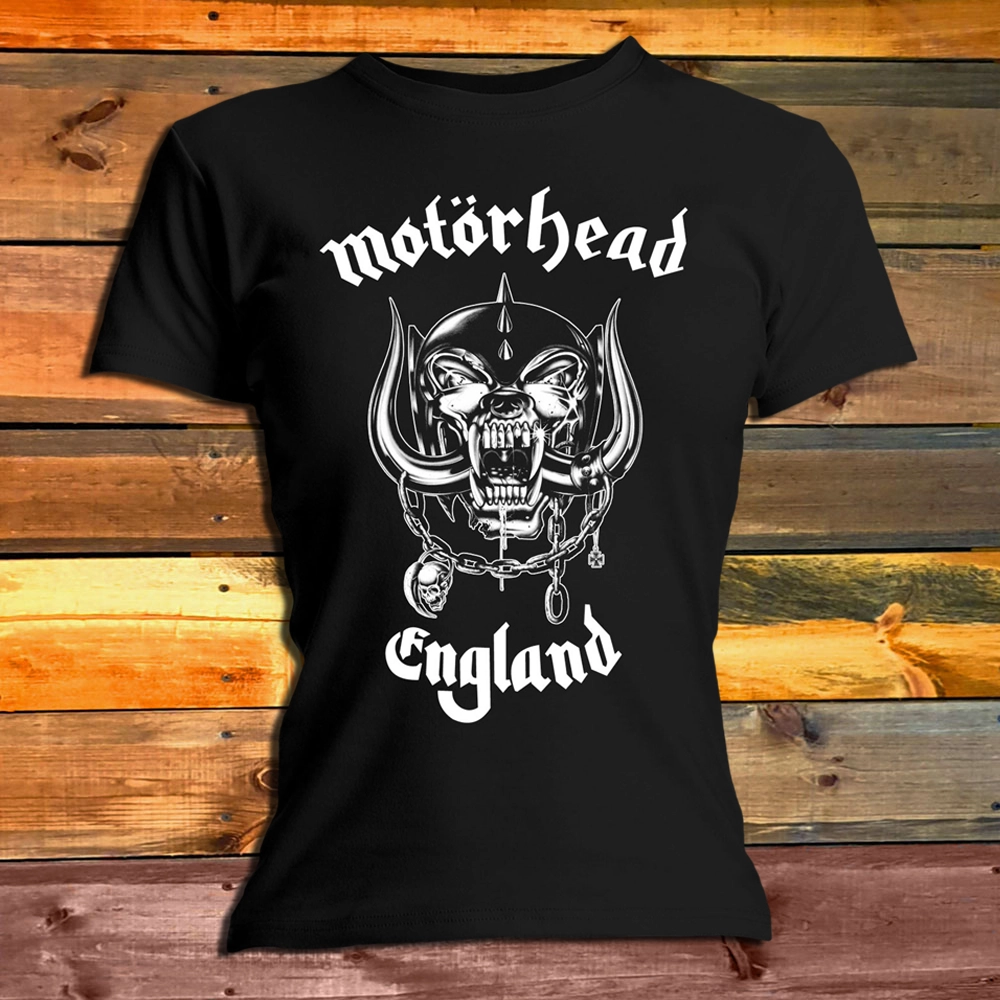 Дамска Тениска Motorhead England black