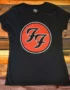 Дамска Тениска Foo Fighters Logo black