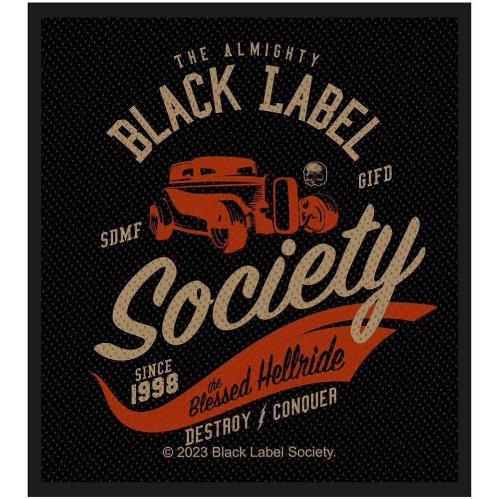 Нашивка Black Label Society The Blessed Hellride