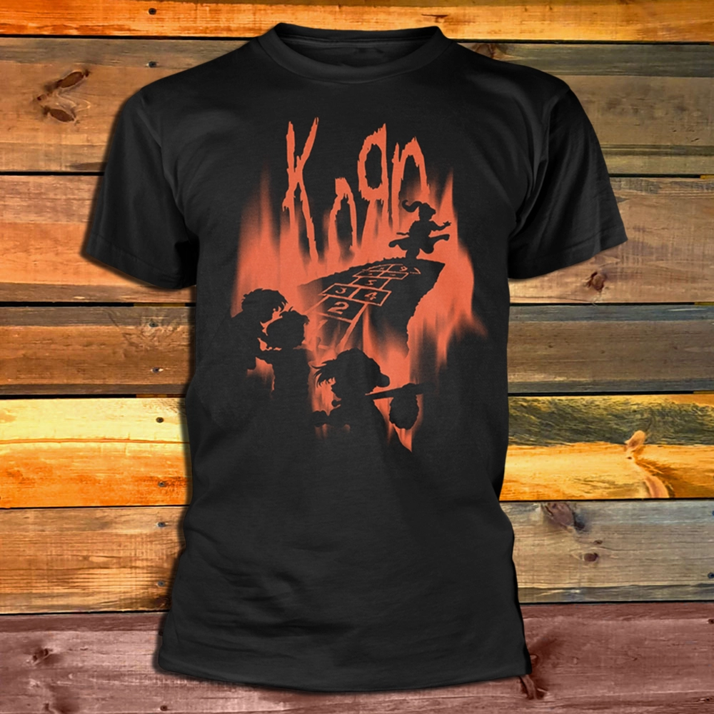 Тениска Korn Follow The Leader Flame