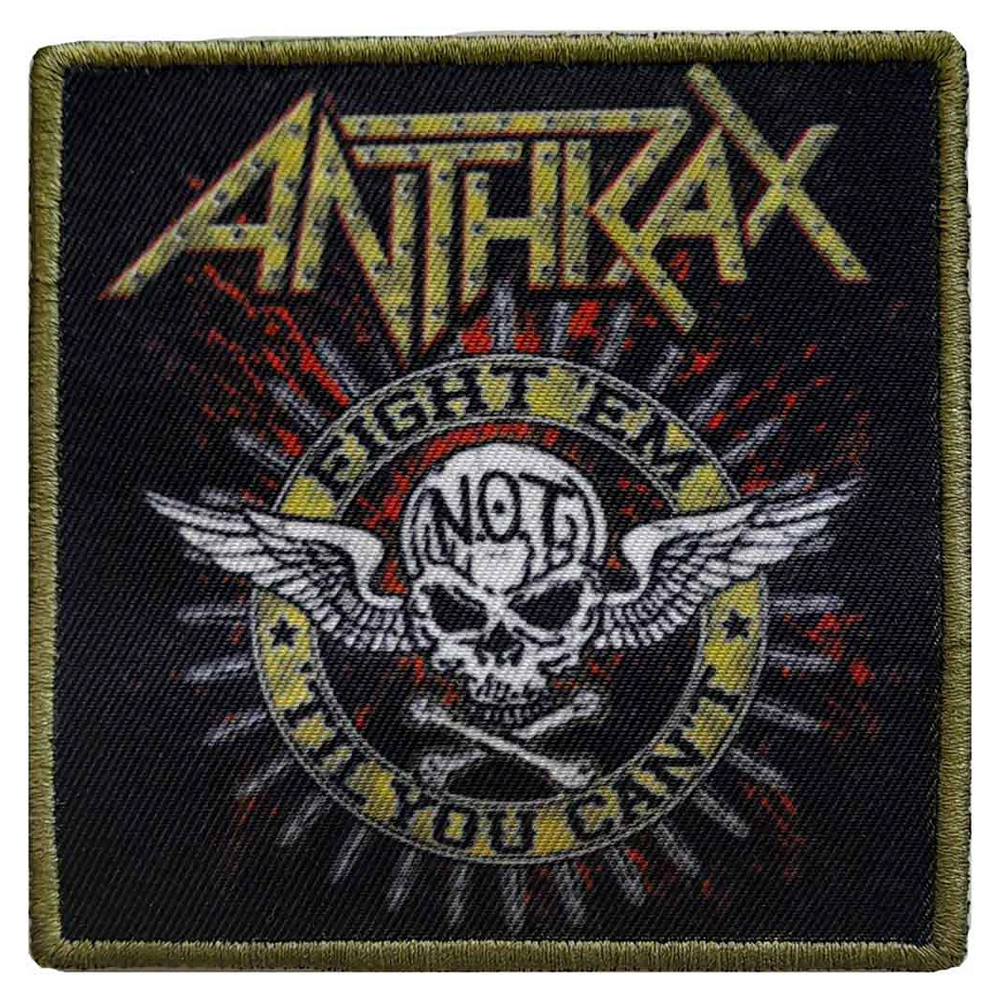 Нашивка Anthrax Fight 'Em