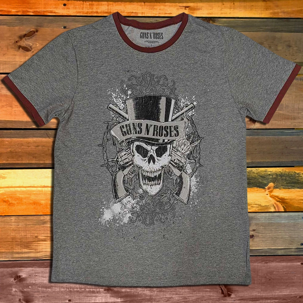 Тениска Guns N' Roses Faded Skull