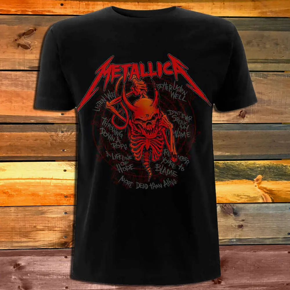 Тениска Metallica Skull Screaming 72 Seasons