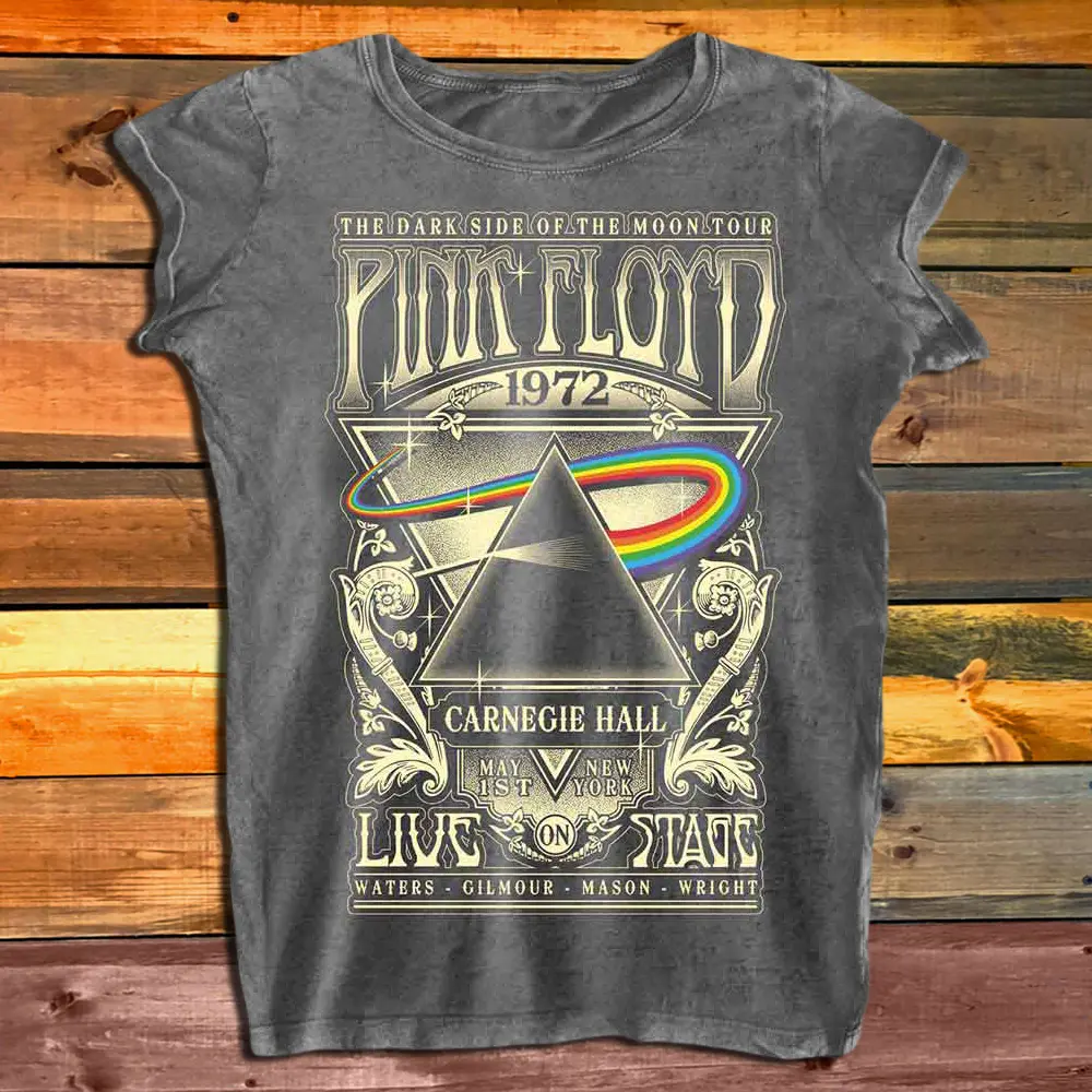 Дамска Тениска Pink Floyd – Carnegie Hall Poster