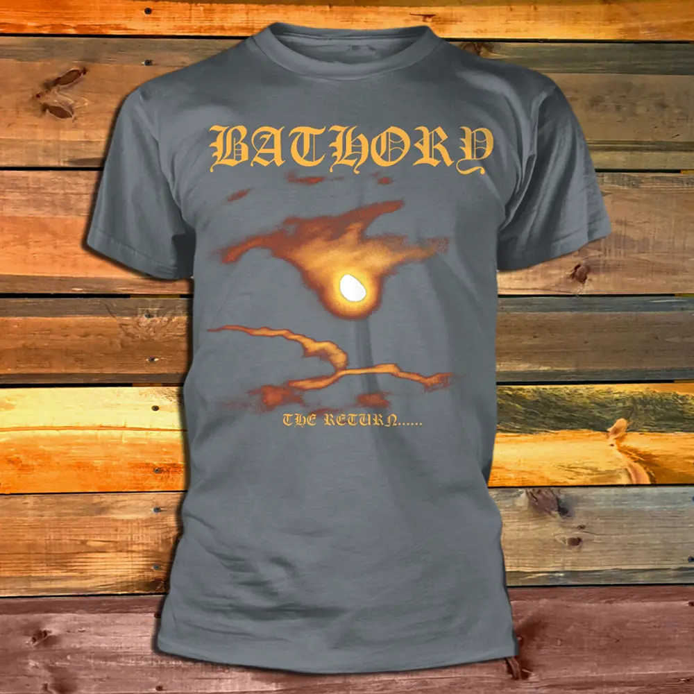 Тениска Bathory The Return...grey