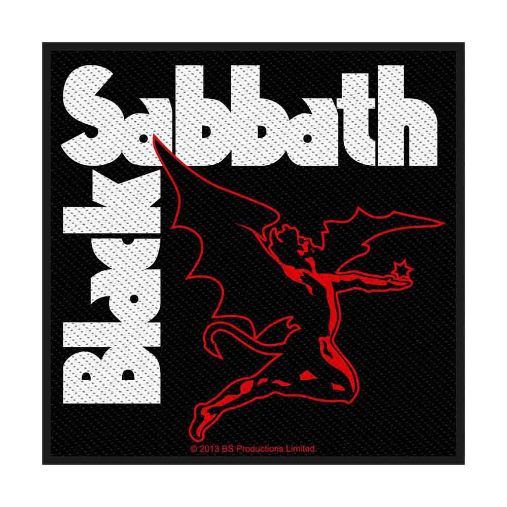 Нашивка Black Sabbath Logo & Red Daemon