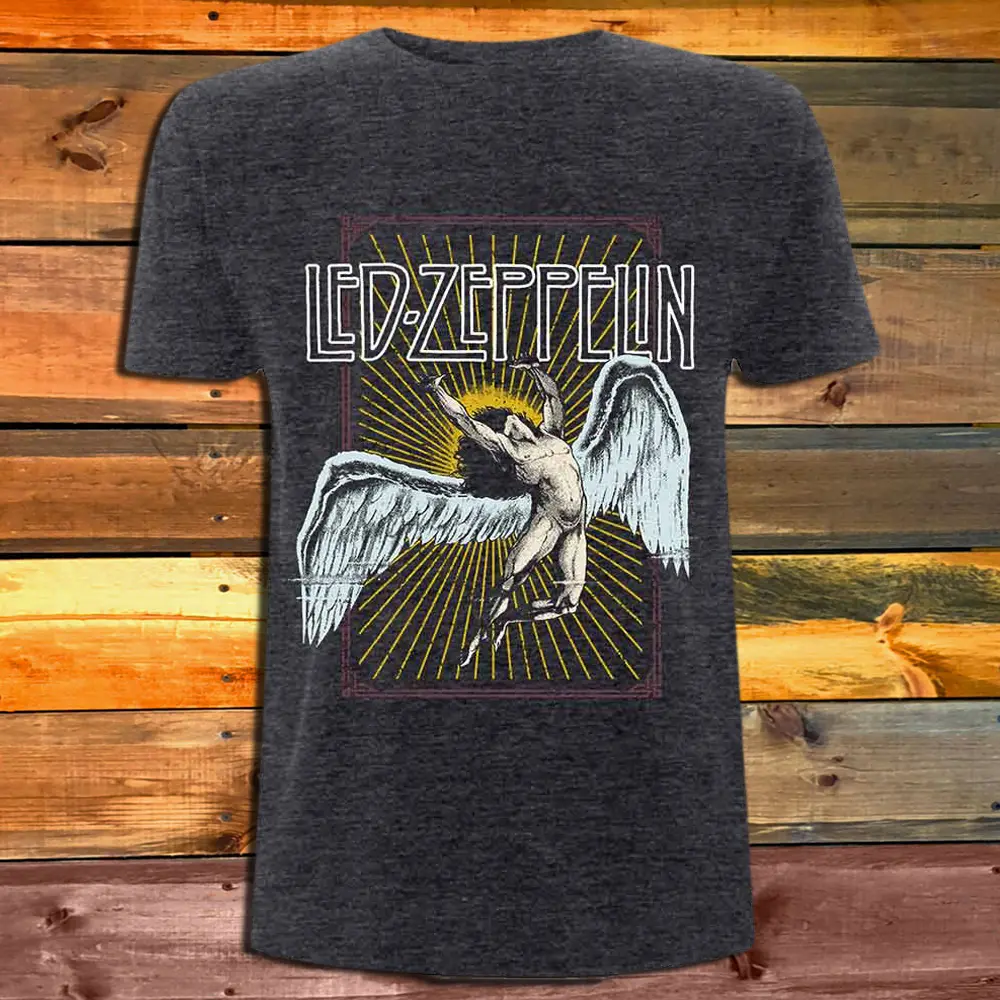 Тениска Led Zeppelin Icarus grey