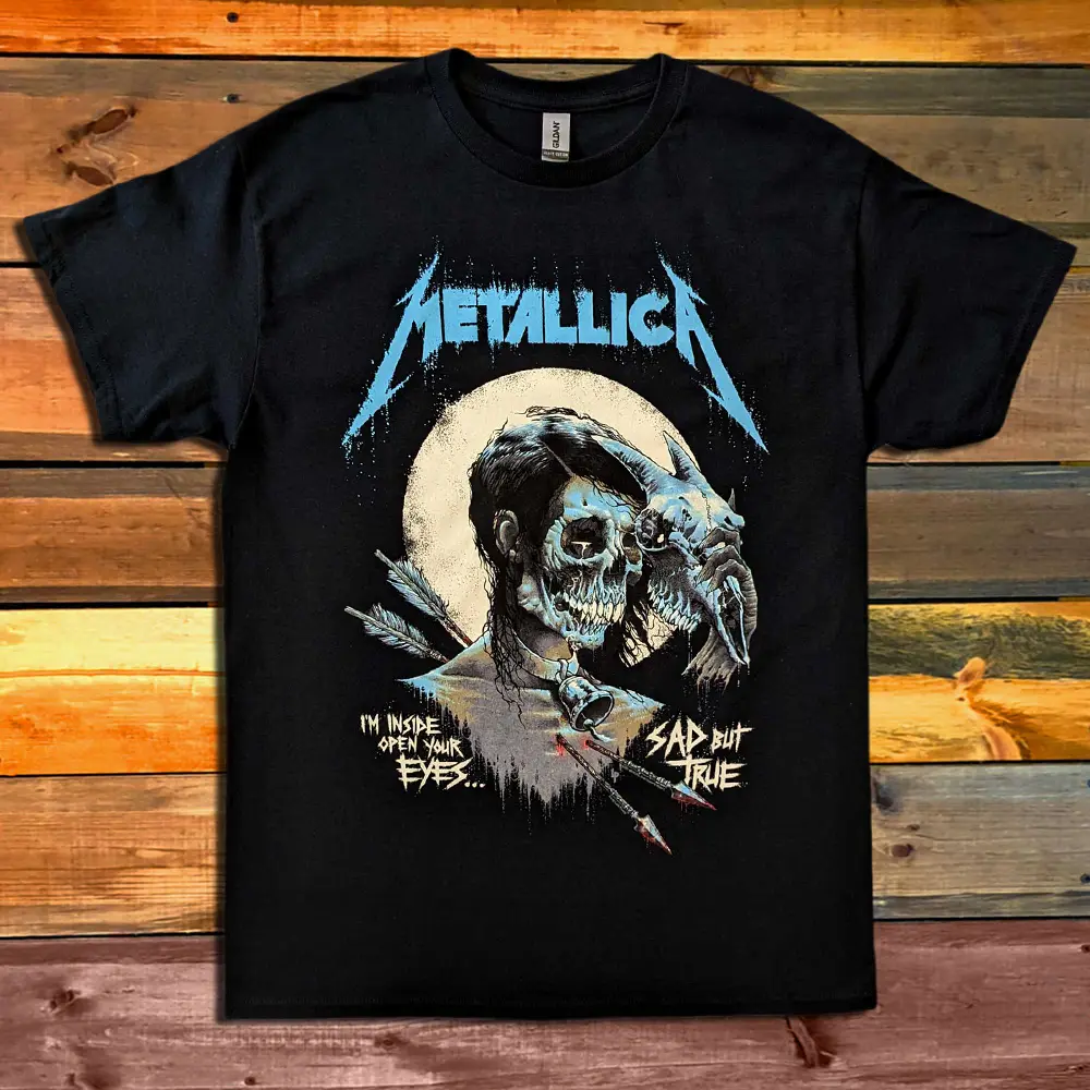 Тениска Metallica Sad But True poster