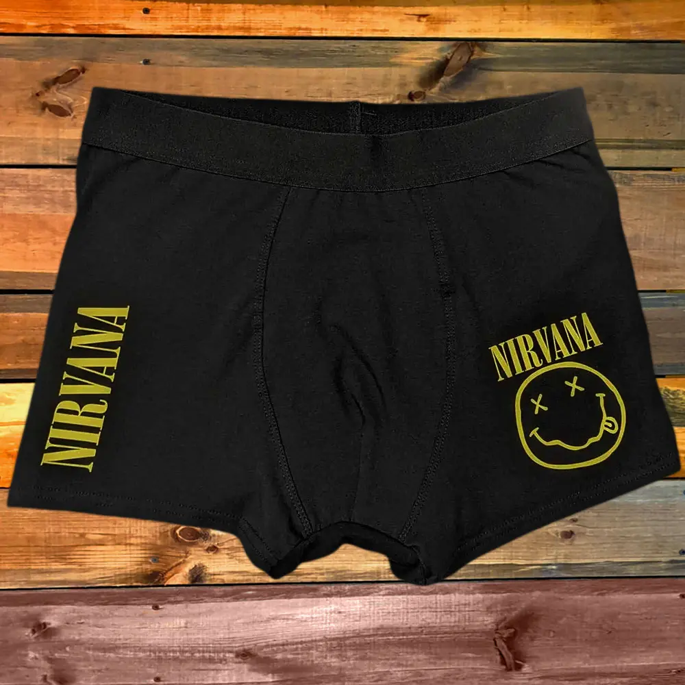 Мъжки Боксерки Nirvana Yellow Smile