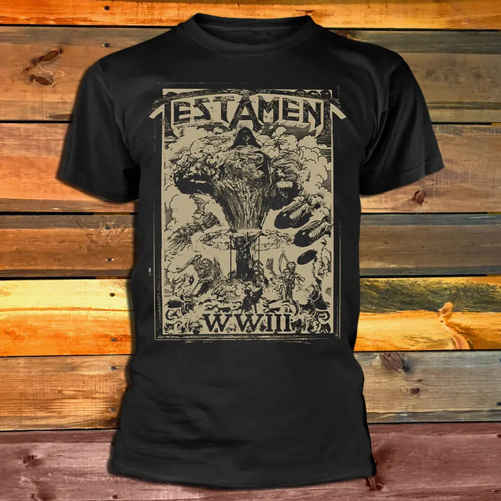 Тениска Testament WWIII