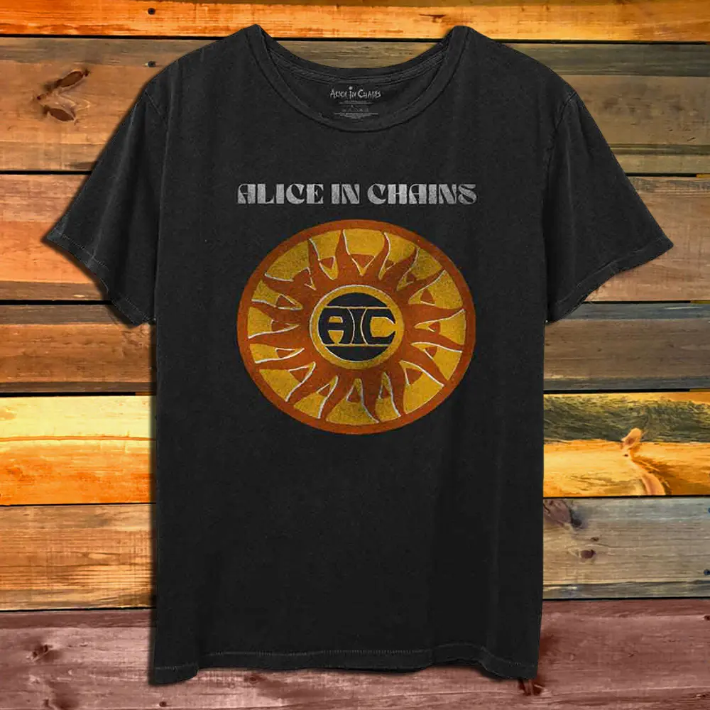 Тениска Alice In Chains Circle Sun Vintage