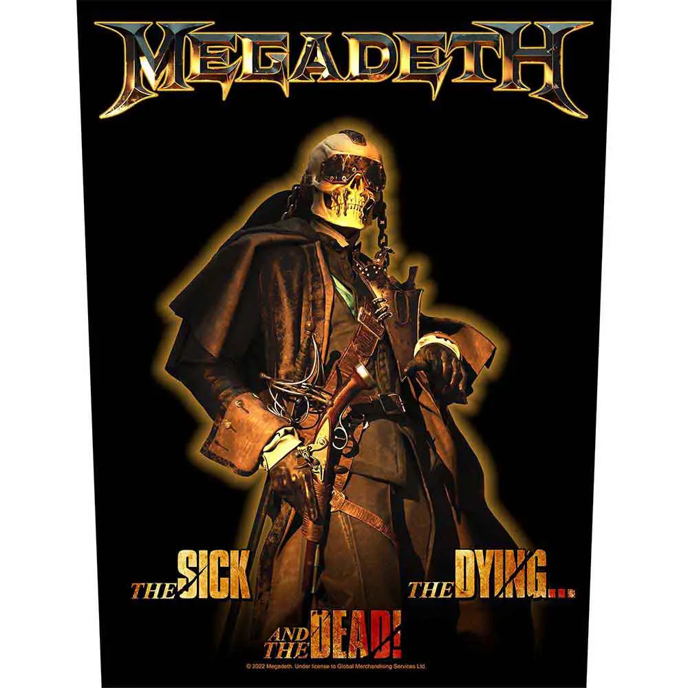 Гръб Megadeth The Sick, The Dying And The Dead