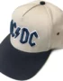Шапка с козирка AC/DC Logo black & sand