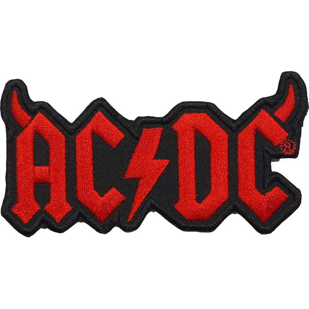 Нашивка AC/DC Horns Logo cut-out