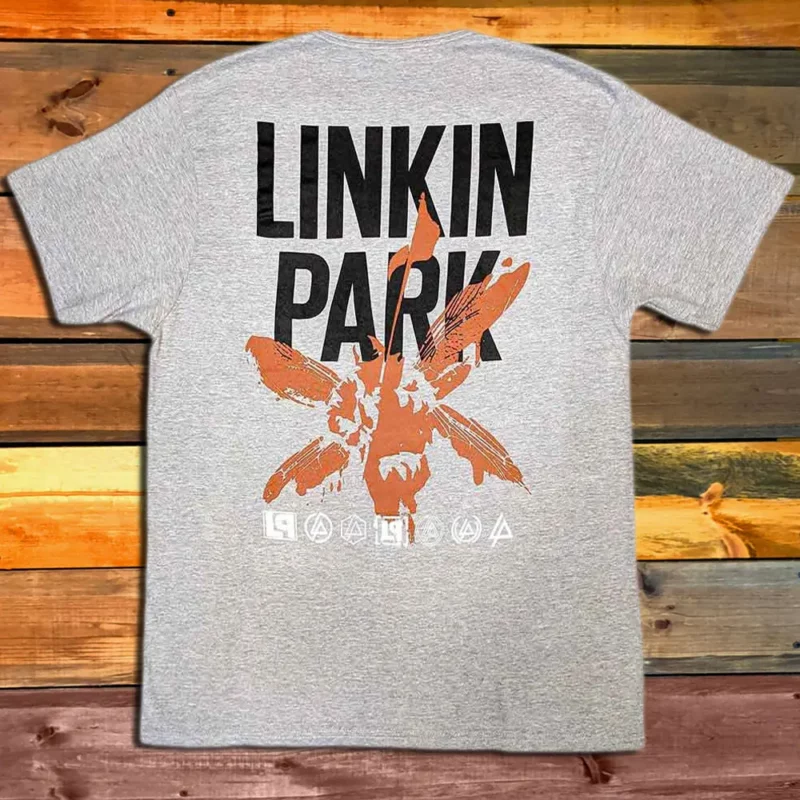 Тениска Linkin Park Hybrid Icons гръб