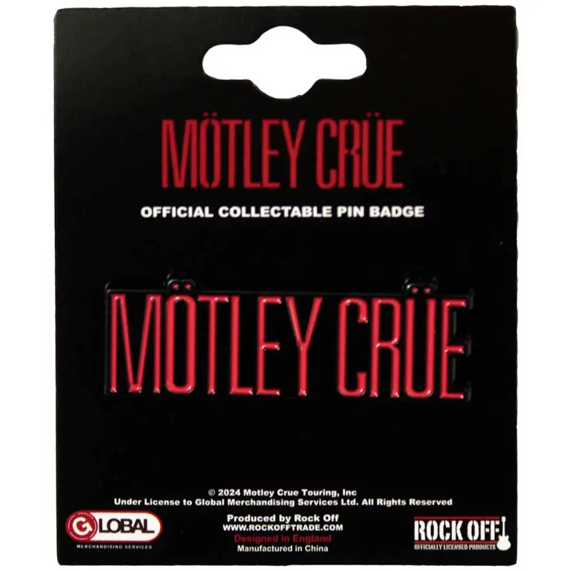 Значка Motley Crue Logo