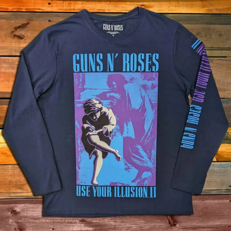 Тениска с дълъг ръкав Guns N' Roses Get In The Ring Tour '91-'92'