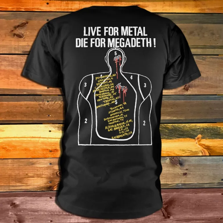 Тениска Megadeth I Kill...For Thrills гръб