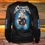 Тениска с дълъг ръкав Metallica Ride The Lightning гръб