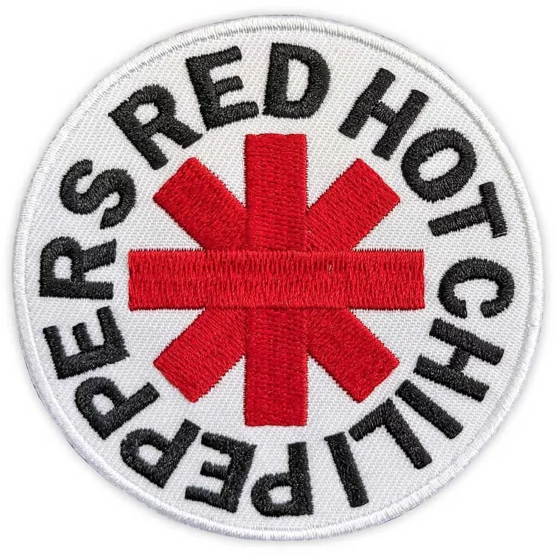 Нашивка Red Hot Chili Peppers Logo white