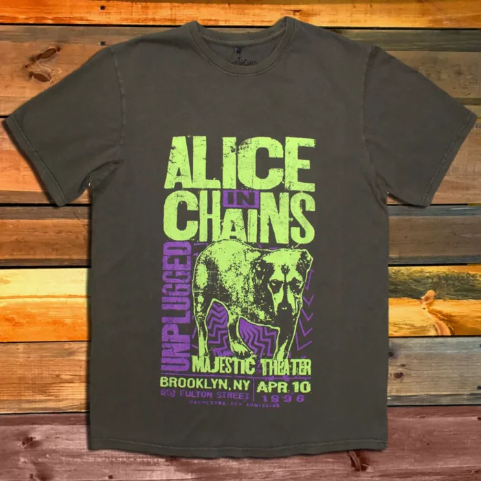 Тениска Alice In Chains Unplugged Dog