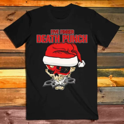 Тениска Five Finger Death Punch Santa