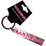 Ключодържател Iron Maiden Red Logo Rectangle