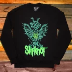 Блуза с дълъг ръкав Slipknot Green Demon