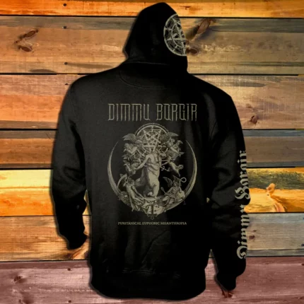 Суитчър Dimmu Borgir PURITANICAL EUPHORIC MISANTHROPIA гръб