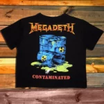 Дамска къса тениска Megadeth Contaminated гръб