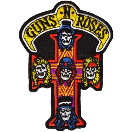 Нашивка Guns N' Roses Appetite For Destruction Cross cut out