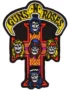 Нашивка Guns N' Roses Appetite For Destruction Cross cut out