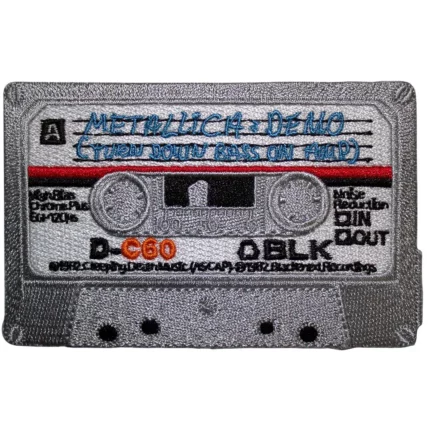 Нашивка Metallica Demo Tape