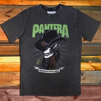 Тениска Pantera Skeleton Cowboy