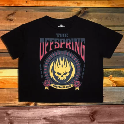 Дамска къса тениска The Offspring Australia 2018