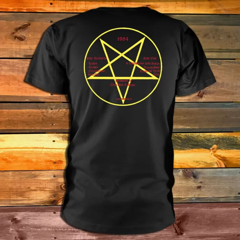Тениска Bathory Yellow Goat гръб