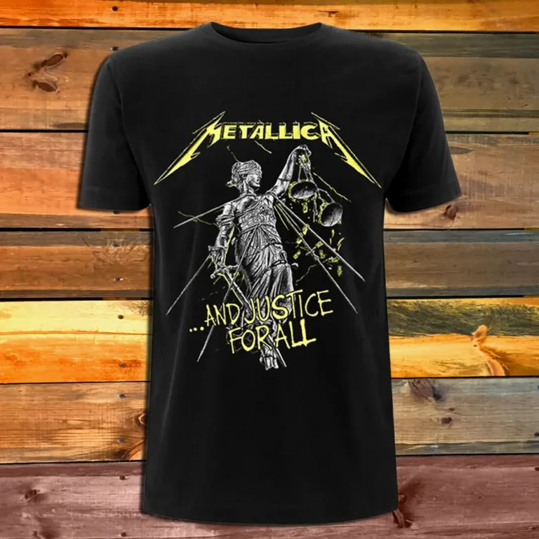 Тениска Metallica And Justice For All Tracks