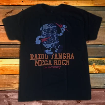 Тениска Radio Tangra Mega Rock – 19 Years Anniversary – black