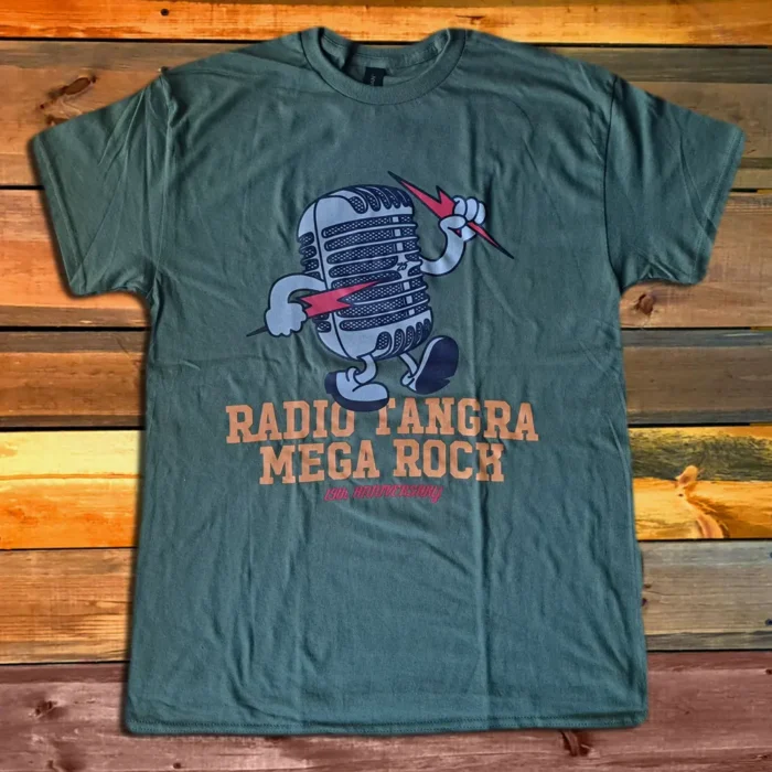 Тениска Radio Tangra Mega Rock – 19 Years Anniversary – green