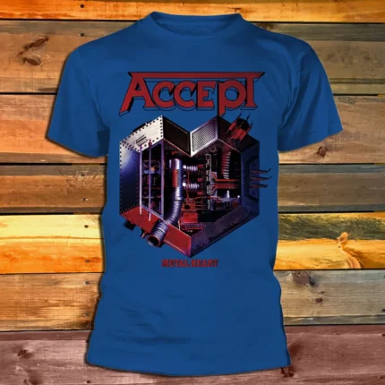 Тениска Accept - Metal Heart - blue